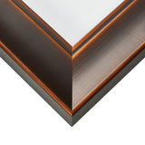 Metropolis 200 2", Antique Bronze Picture Frame