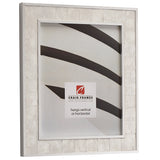 Opulence 1.5", Matted Silver Mother of Pearl Picture Frame