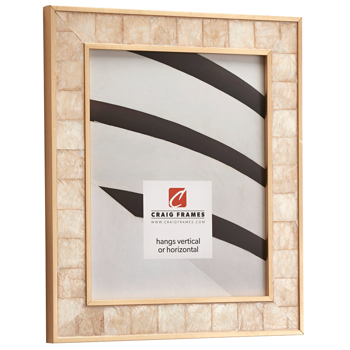 Opulence 1.5", Gold Mother of Pearl Picture Frame