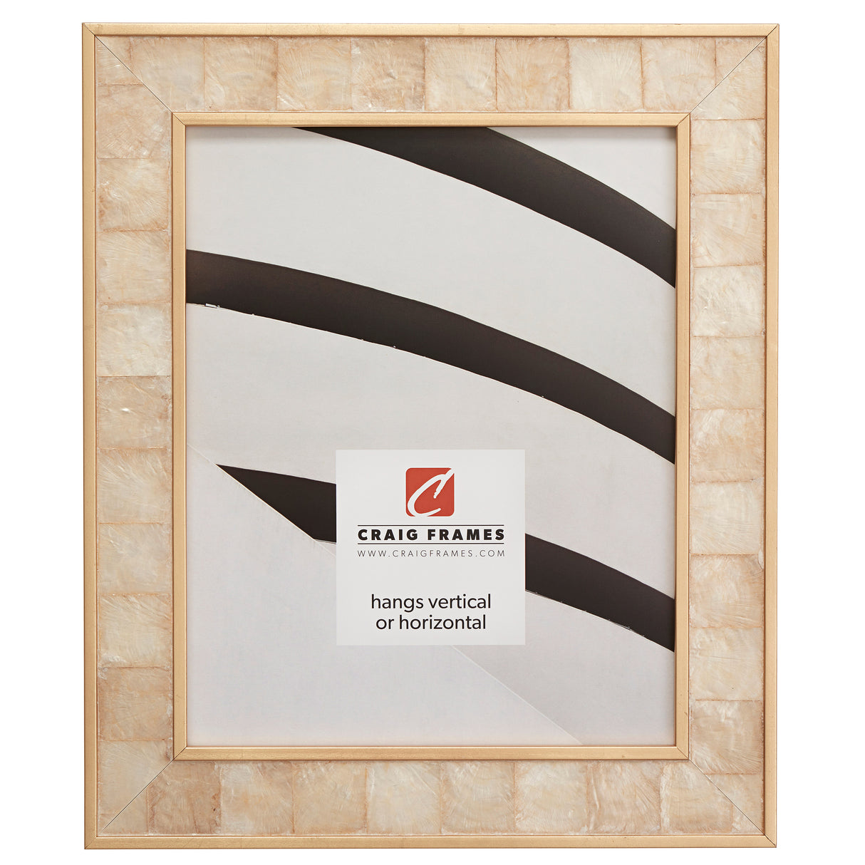 Opulence 1.5", Gold Mother of Pearl Picture Frame