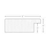 Winston X 2", Dark Walnut Picture Frame