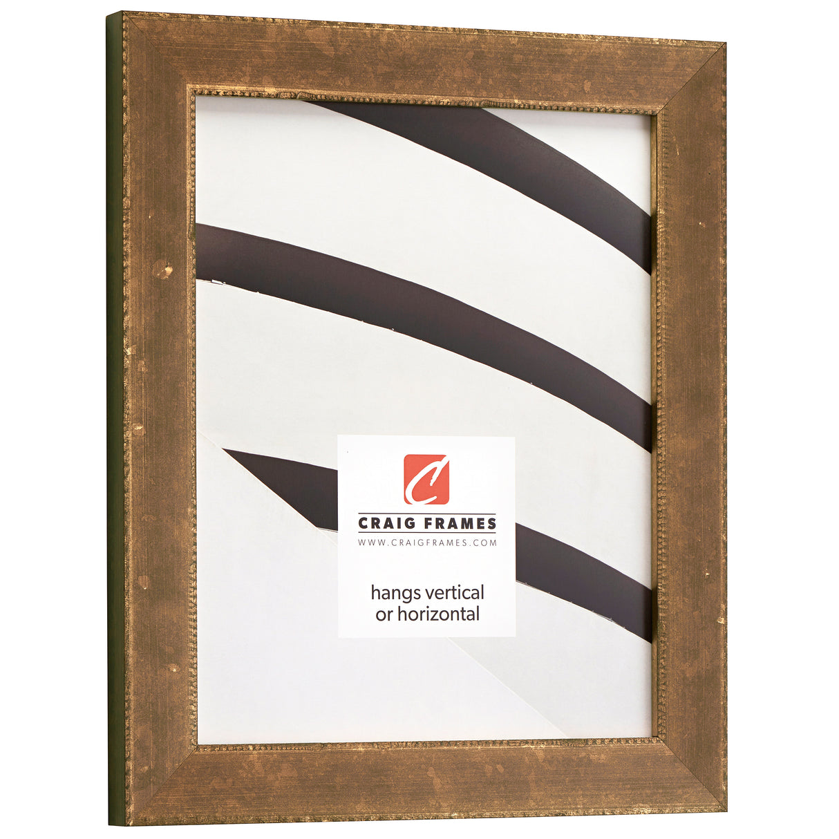 Patina 125 1.125", Matted Distressed Copper Picture Frame