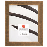Patina 125 1.125", Distressed Copper and Black Picture Frame
