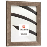 Patina 125 1.125", Matted Distressed Silver Picture Frame