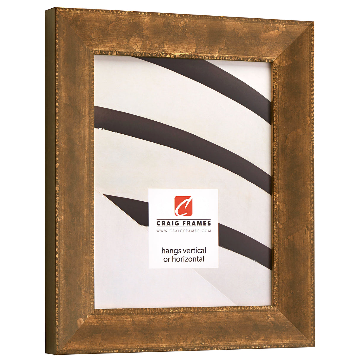 Patina 175 1.625", Matted Distressed Copper Picture Frame