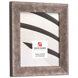 Patina 175 1.625", Distressed Silver and Black Picture Frame