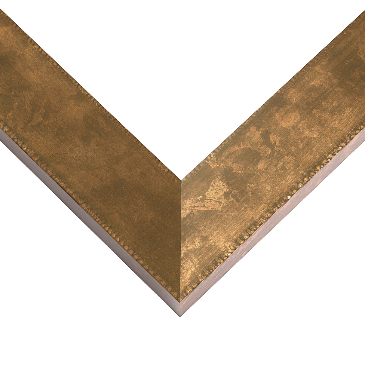 Patina 225 2.25", Distressed Copper and Black Picture Frame