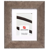 Patina 225 2.25", Matted Distressed Silver Picture Frame