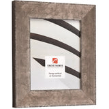 Patina 225 2.25", Distressed Silver and Black Picture Frame