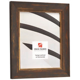Aristocrat 1.625", Matted Distressed Gold and Copper Picture Frame