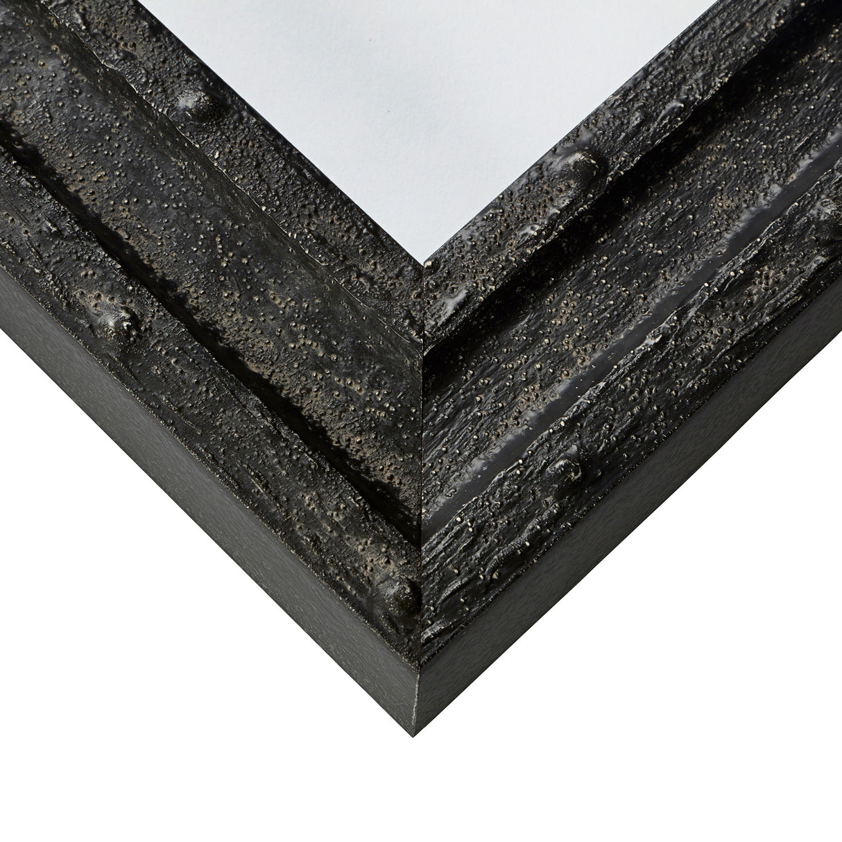 Nautilus 2", Industrial Iron Black Picture Frame