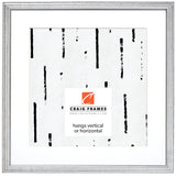 Farnsworth .75", Silver Matted Picture Frame