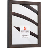 Farnsworth .75", Antique Black Matted Picture Frame