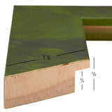 Innovations 1.5", Green Burl Picture Frame