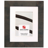 Innovations 1.5", Matted Gray Burl Picture Frame