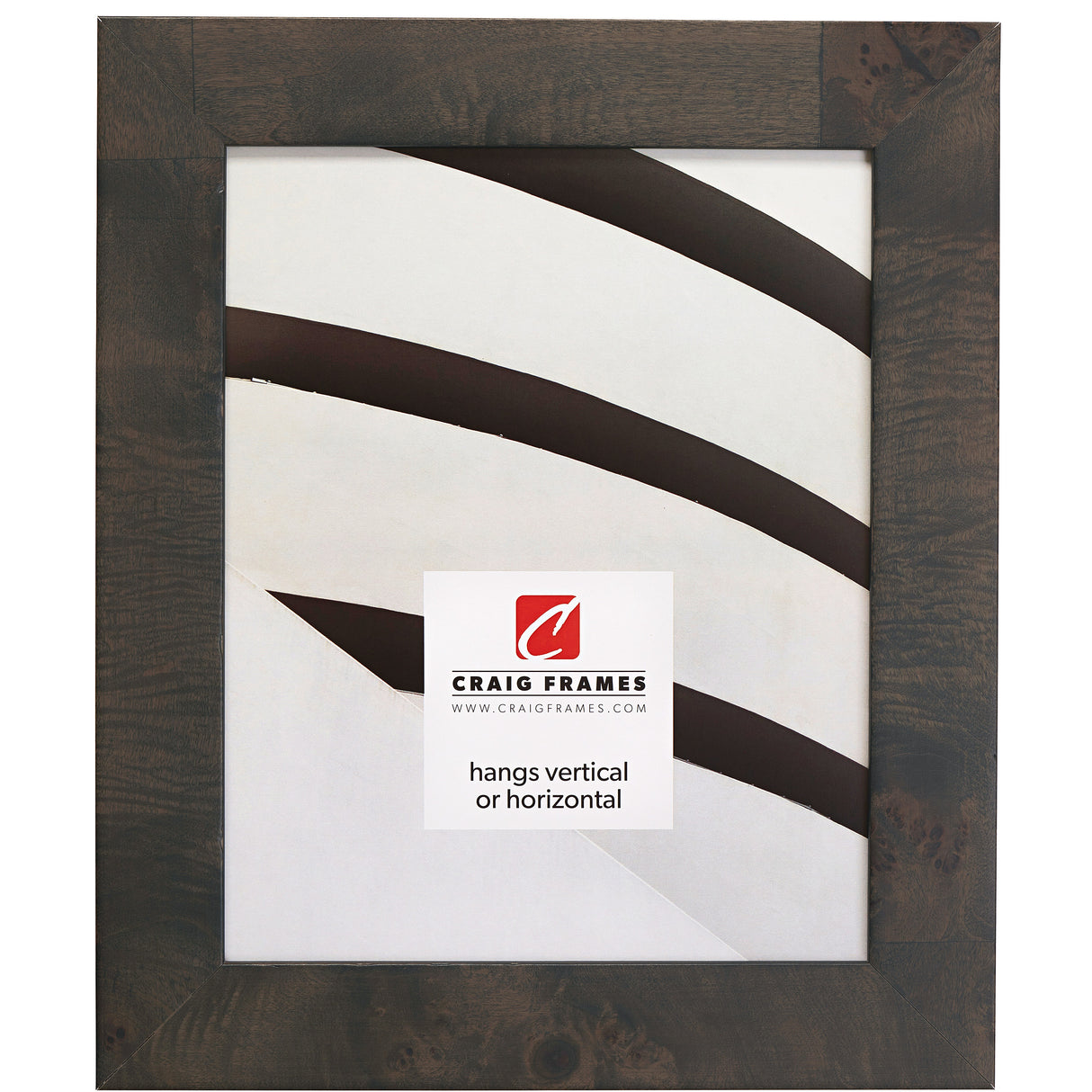 Innovations 1.5", Gray Burl Picture Frame