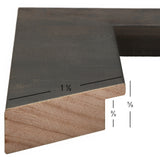 Innovations 1.5", Gray Burl Picture Frame