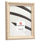 Ancien Ornate 1.25", Antique Off-White Picture Frame