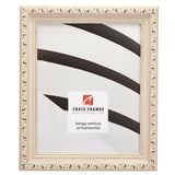 Ancien Ornate 1.25", Antique Off-White Picture Frame