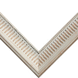 Luella 1", Ornate Whitewash Picture Frame
