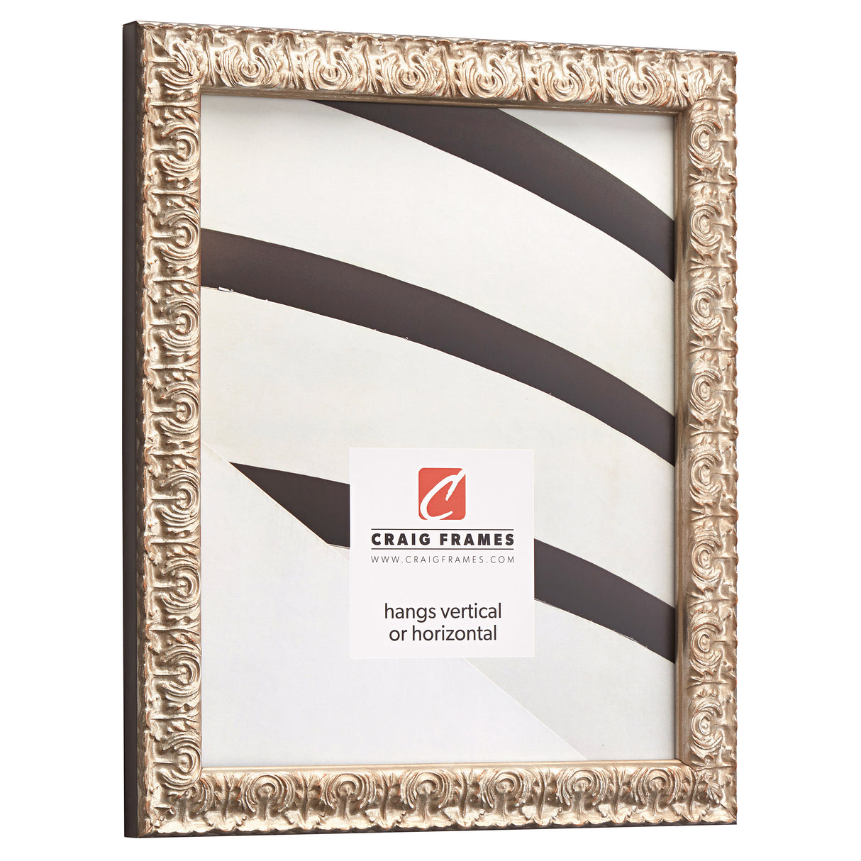Versailles 1", Ornate Silver Picture Frame