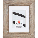 Hatteras 2", Boho Rustic Beachwood Matted Picture Frame