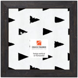 Hatteras 2", Boho Rustic Black Picture Frame