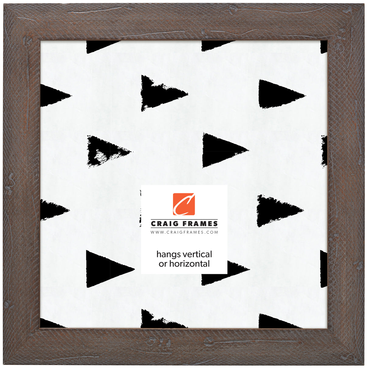 Hatteras 2", Boho Rustic Gray Wash Picture Frame