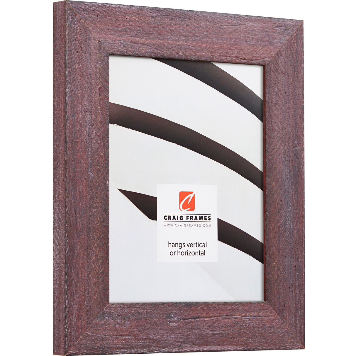 Hatteras 2", Boho Rustic Red Matted Picture Frame