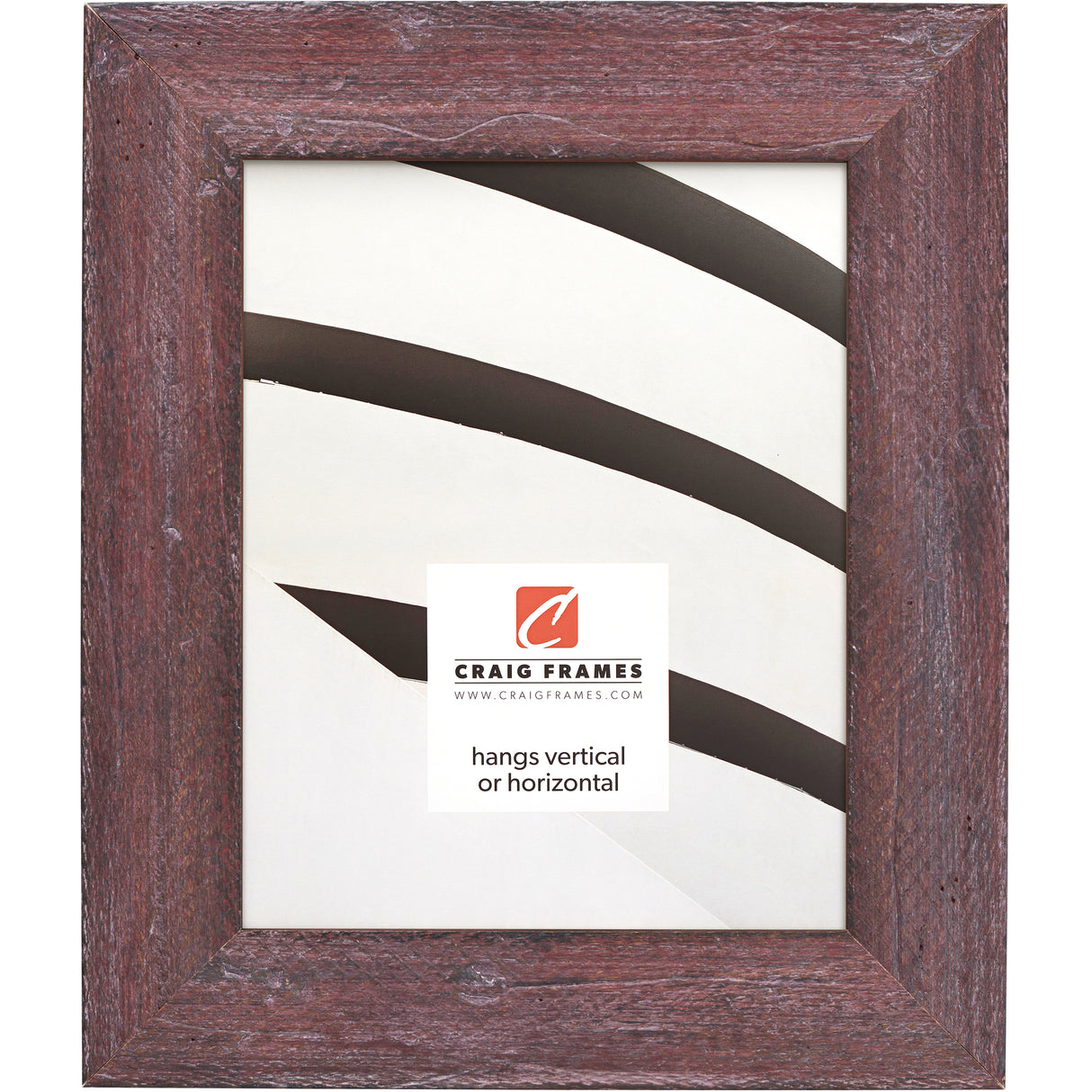 Hatteras 2", Boho Rustic Red Picture Frame