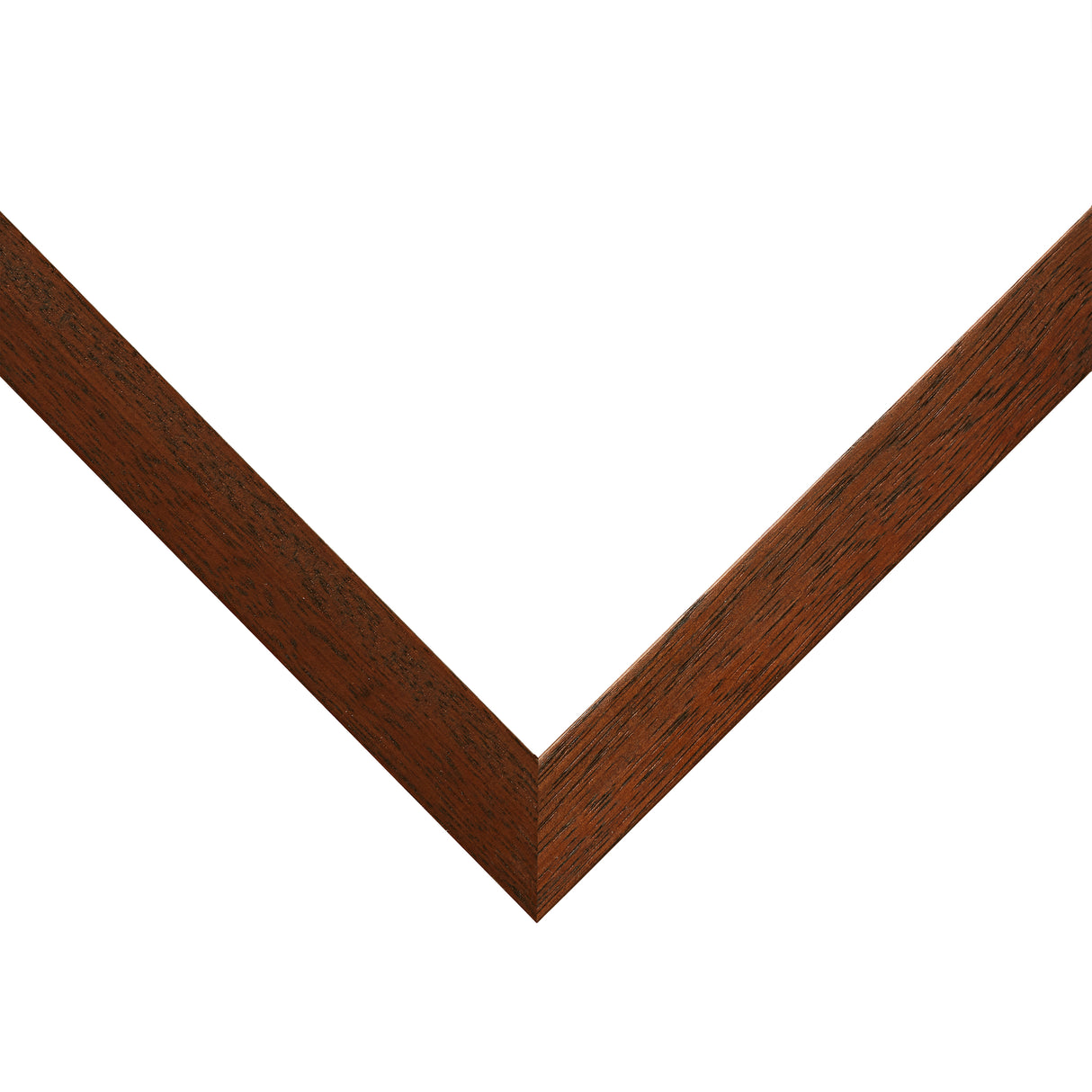 Farmhouse Essentials Tall .75", Walnut Brown Matted Picture Frame