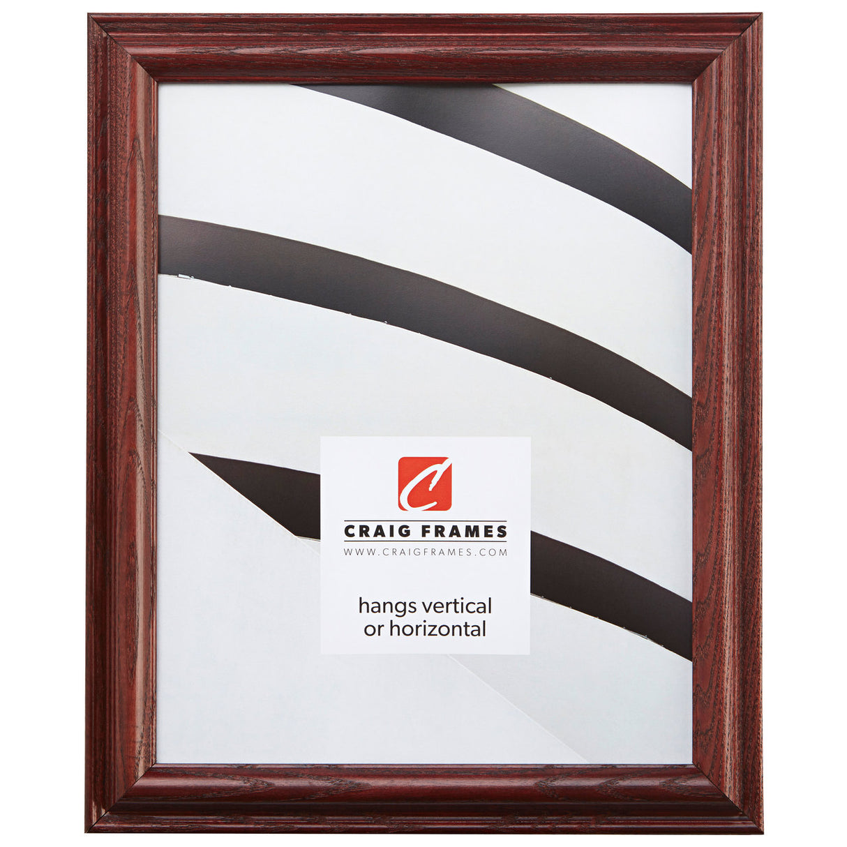 Wiltshire 130 1", Dark Cherry Picture Frame