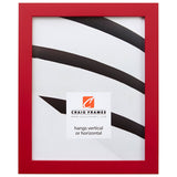 Confetti .875", Red Picture Frame