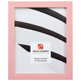 Confetti .875", Light Pink Picture Frame