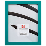 Confetti .875", Teal Blue Picture Frame