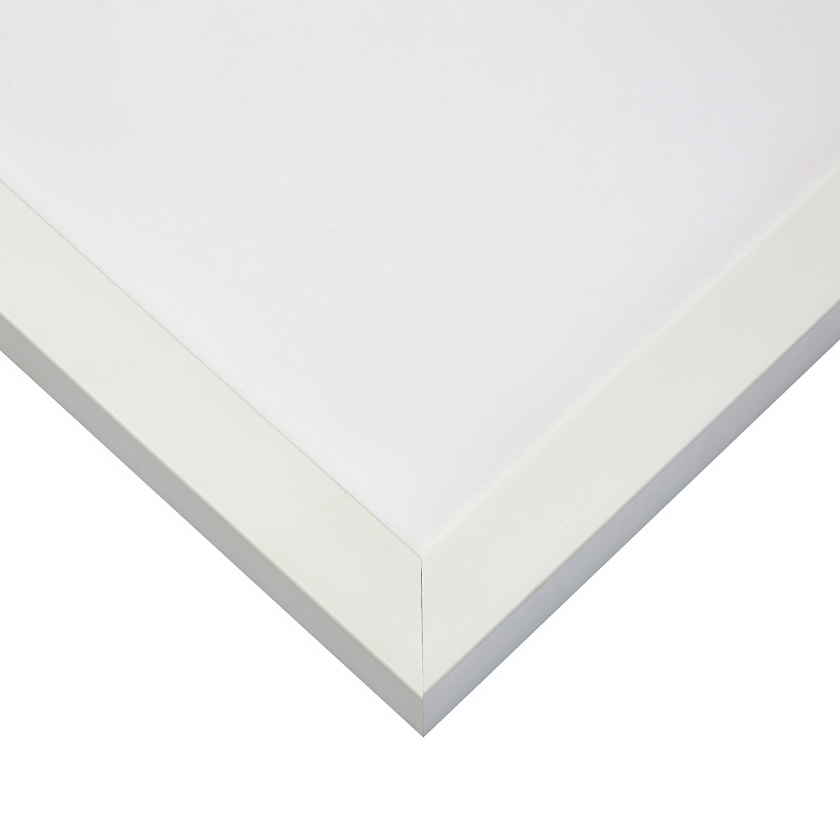 Confetti .875", White Picture Frame
