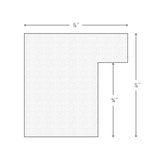 Confetti .875", Purple Picture Frame