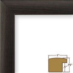Classic World Push Pin Map – Contemporary Walnut