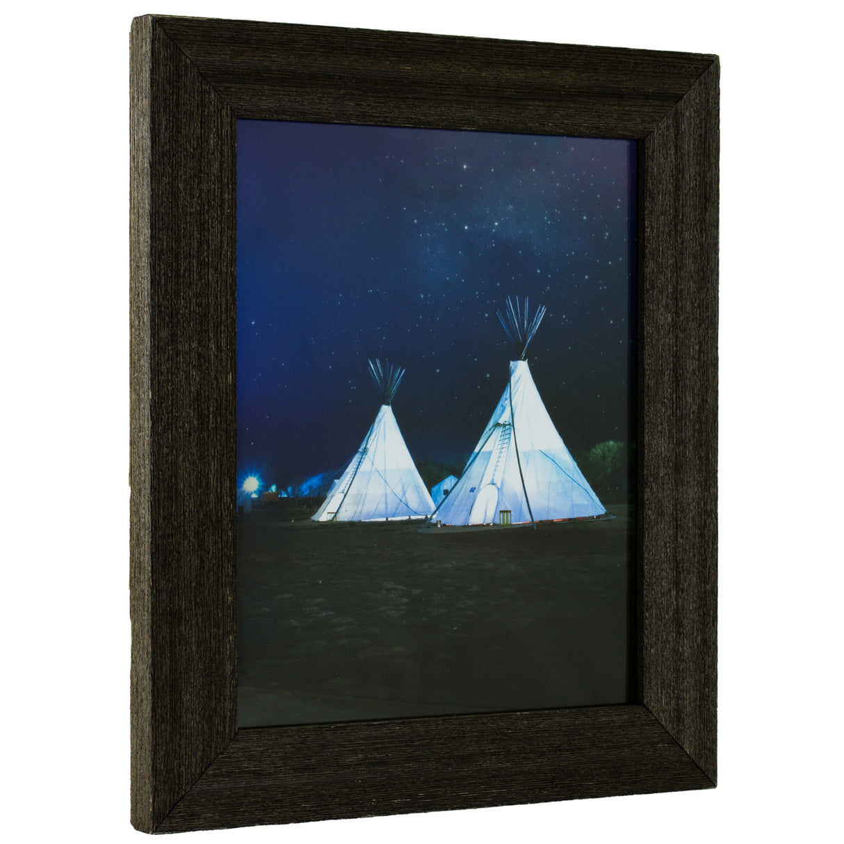 Driftwood 15 1.5", Weathered Black Picture Frame