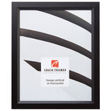 Economy .875",  20x25 Ebony Hardwood Picture Frame