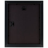 Contemporary 1", Gallery Black Picture Frames - 4 Piece Set