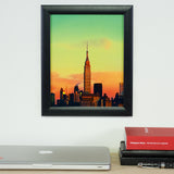 Contemporary 1" Gallery Black Picture Frame