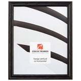 Wiltshire 200 .75", 20x20 Ebony Black Picture Frame