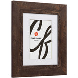 American Barn 2", Matted Brown Oak Picture Frame