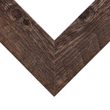 American Barn 2", Matted Brown Oak Picture Frame