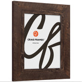 American Barn 2", Brown Oak Picture Frame - 2 Piece Set