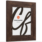 American Barn 2", Brown Oak Picture Frame - 4 Piece Set