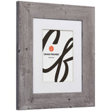 American Barn 2", Matted Light Gray Picture Frame - 4 Piece Set
