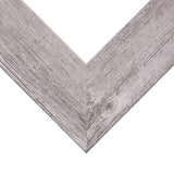 American Barn 2", Light Gray Oak Picture Frame - 4 Piece Set