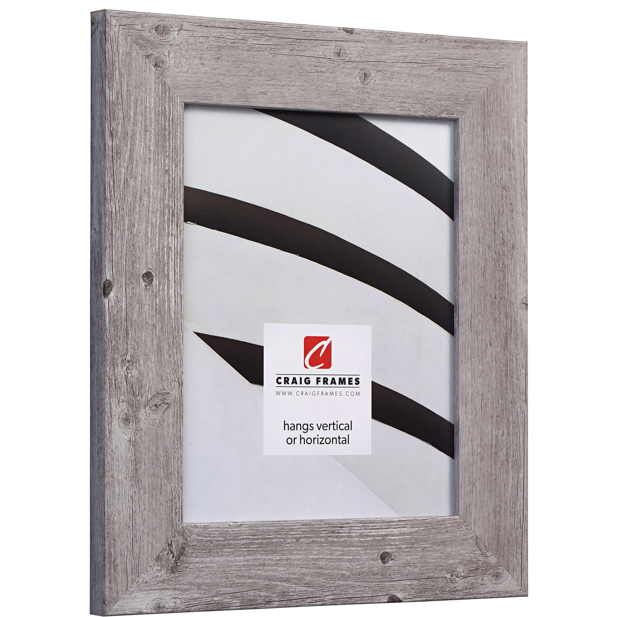 American Barn 2", Light Gray Oak Picture Frame
